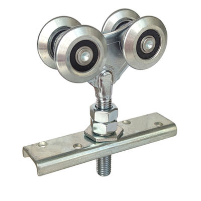 Industrieel Glijdend van het de Staldeurspoor van de Spoorrol Hangend het Karretjewiel Dubbele Dia 38mm