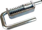 Interne Chrome In een nis gezette Schuifdeurbout 6“ 140mm