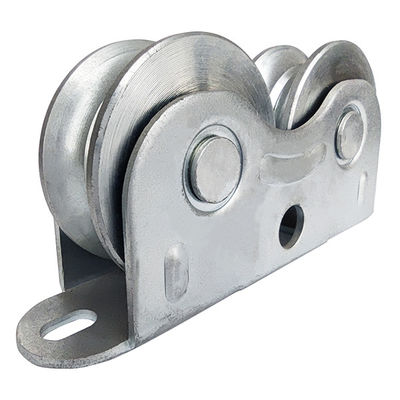 Hardware V van de oprijlaan Glijdende Poort Wielen en Spoor Tweelingwielen Jnk