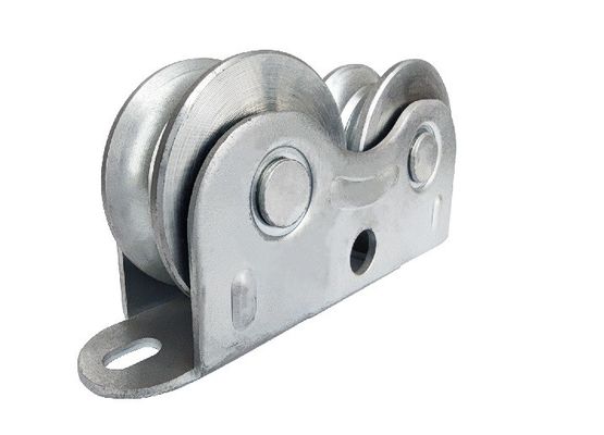 Glijdend het Wiel Op zwaar werk berekend Dubbel van de Poortbodem   Speciale Groefjnk Hardware