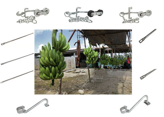 250KG industriële de Kabelbaanrol van de Landbouwbedrijfbanaan voor Gemakkelijke Vervoerhardware