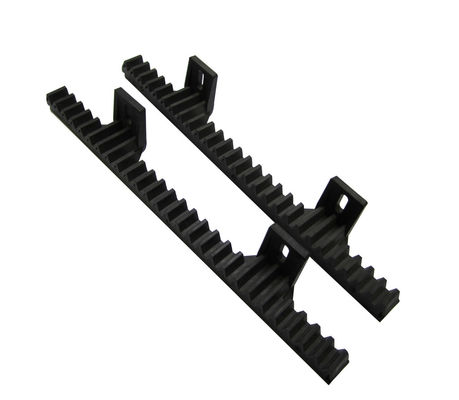 Het Rek van de staalbar en Opener 34cm 2 Ingebouwde Handvaten Zwarte Nylon M4 van de Pignon Glijdende Poort