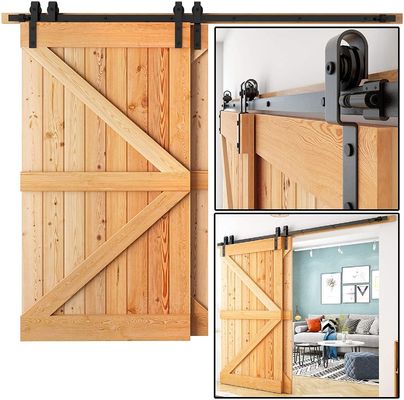 6.6ft Barndoor Hardware / Barn Gate Hardware voor appartement