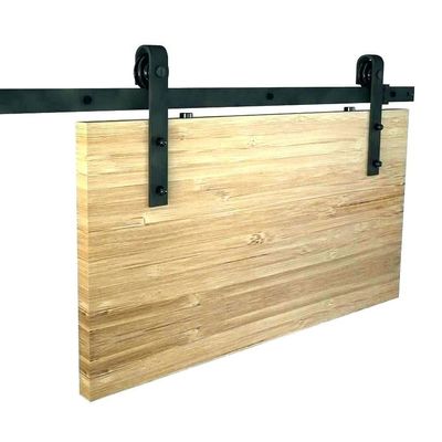 houten binnenlandse glijdende staldeurhardware met 2m spoor