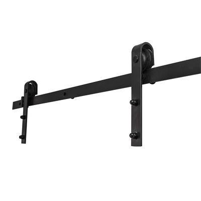 houten binnenlandse glijdende staldeurhardware met 2m spoor