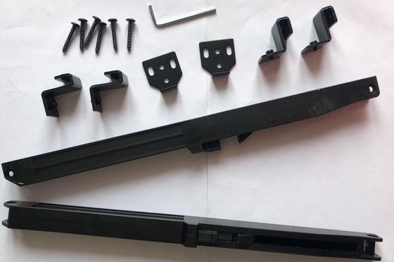 houten binnenlandse glijdende staldeurhardware met 2m spoor