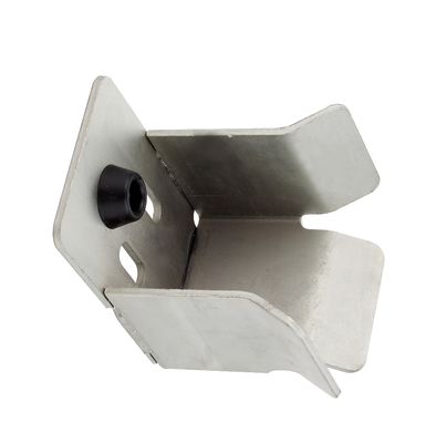 Vangers van de aluminium sluit de Automatische Poort Glijdende Poortcantilever Kit End Stops 130mm