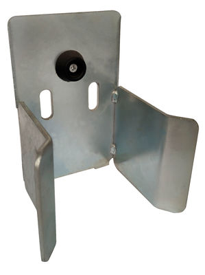 Vangers van de aluminium sluit de Automatische Poort Glijdende Poortcantilever Kit End Stops 130mm
