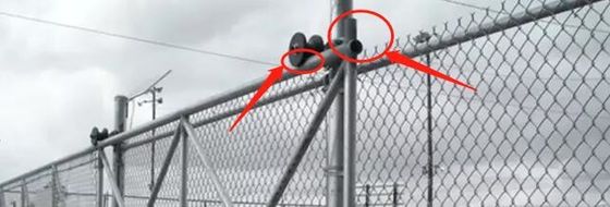 5327g de nylon Rollen van de Cantileverpoort met de Verbindingsomheining Gate Wheels van de Steunketting
