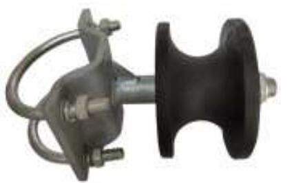 5327g de nylon Rollen van de Cantileverpoort met de Verbindingsomheining Gate Wheels van de Steunketting