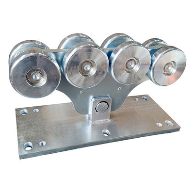 Groot Glijdend het Wielvervoer 8 van de Cantileverpoort 113mm Rollen Gegalvaniseerd Staal