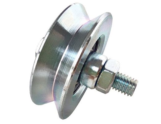 100mm rijdt de Glijdende Oprijlaanpoort Rol met Bout 3“ 4“ V-Wielen van de Groefpoort