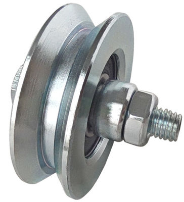 100mm rijdt de Glijdende Oprijlaanpoort Rol met Bout 3“ 4“ V-Wielen van de Groefpoort