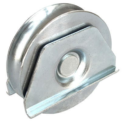 de bodem van de garderobeschuifdeur rijdt 80mm de groef van poortwielen Y met dubbele plaat