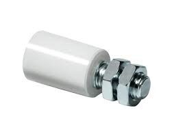 70mmx50mm de Glijdende Rollen die van de Poortgids Rol van de Poort de Hogere Gids met 2 Noten glijden