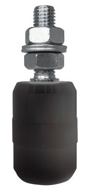 30mm de Glijdende Rollen die van de Poortgids Nylon de Rollenhardware van de Cantileverpoort met Steun Rolling