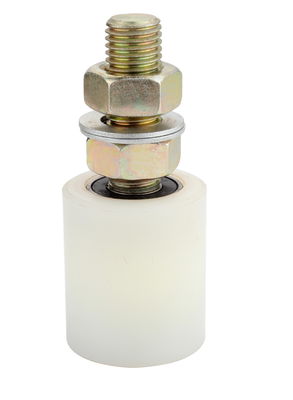 50mm Zwarte Glijdende Rolling Rol 3 van de Poortgids het Plastic Nylon Lager van Pvc“ 6“
