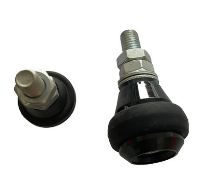 43MM 30MM M12 Glijdende de Rolzwarte van de Poort Nylon Gids