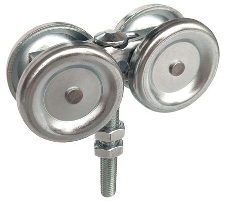 M12 Rollen van de Bout de Hangende Deur en Rol Kit Hardware Box Rail van de Spoor de Binnenlandse Staldeur