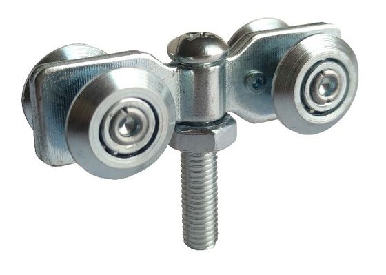 Zilveren van de Deurrollen van het Zinkstaal Hangend Spoor 22mm met Regelbare Bout