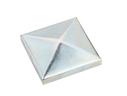 4.5in X 4.5in van het Staal Postkappen van 7x7 8x8 4x4 Vierkante Plastic de Kolomdekking