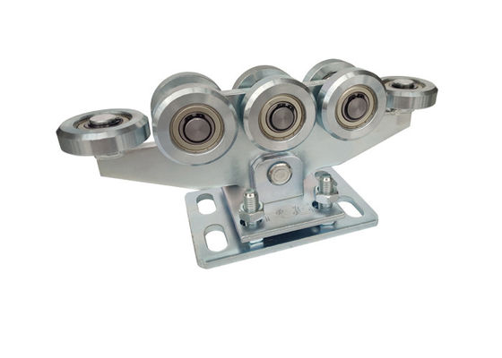 Vervoer van de de Schuifdeurrol van de zink het Zilveren Automatische Cantilever met 8 Wielen 113mm