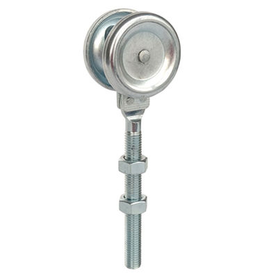 GL49A de Rolspoor van de staal Hangend Deur met het Dragen van Spoor 2 Wielenrol 55mm
