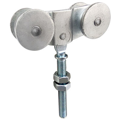 Hangend de Rolwiel 4 Ronde Plaatstijl 33.5mm van de glasdeur