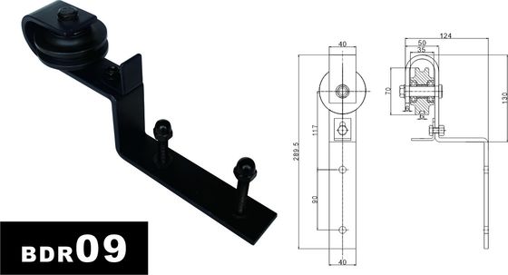 16 Voet 14 Voet 13 Voet 12 Voet 10 Voet Spoor 2m van de Staldeurhardware 3m 4m Verbonden Rol