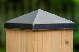 100mm 4x6 8x8 Omheining Corner Post Cap voor Dekking van de de Piramidepijler van 4x4 6x6 7x7 de Zilveren