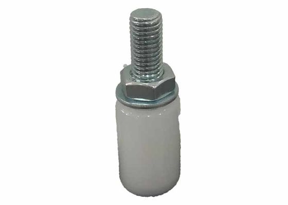 Rollen van de zink de Zilveren Kleine Nylon Gids met Lagers 40mm