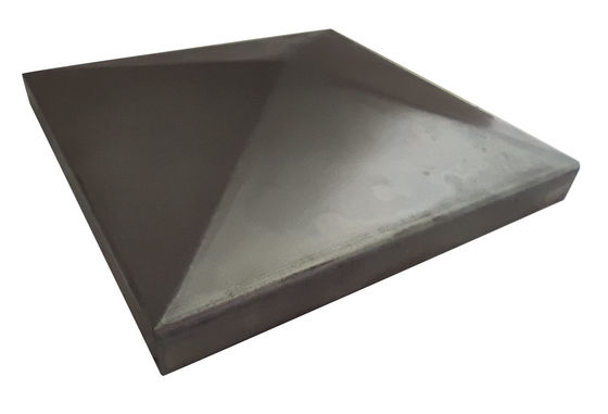 40x40 3 5/8 X 3 5/8 Overtrek van de het Staalpiramide van 2 X 2 Omheiningspost caps galvanized het Witte