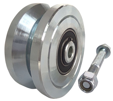 3“ v-Groef 4“ 6“ Poortwiel voor van v-Profiel het Glijdende Stevige Staal Poortsporen 3000 Pond 5000 Pond
