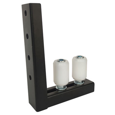 40x60mm past de Glijdende Steun van de Poortgids 90 Graad Zwart Wit Nylon aan