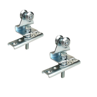 Zink Geplateerde Glijdende Rollen 2 van de Garagedeur met Bent Plate For Gate Rail GL43A