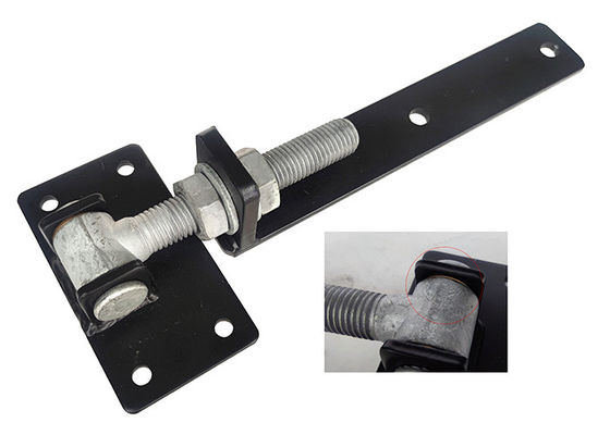 Grote Op zwaar werk berekende Houten Omheining Gate Hinge Hardware met het Bevestigen van Regelbare Plaat M20 M24