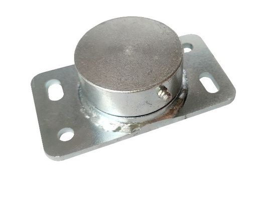 40mm van de de schommelingspoort van de landbouwbedrijfbodem van de de scharnierhardware het op zwaar werk berekende Staal met het Ronde Barplaat roteren
