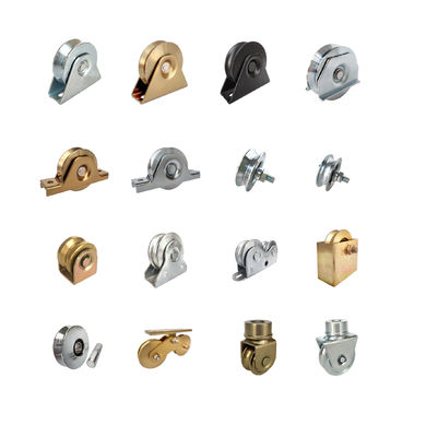 Glijdend het Wiel Op zwaar werk berekend Dubbel van de Poortbodem   Speciale Groefjnk Hardware