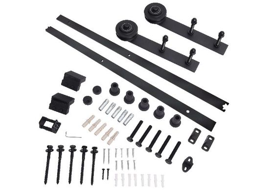 6.13kg 8ft 60 in van de Deurrollen van de Staldeurhardware de Industriële Hangende Rechte Plaat