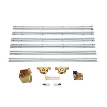 1000kg 60mm Automatische Glijdende Poortrollen Kit Auto Gate Wheel Replacement tot Brede 6m