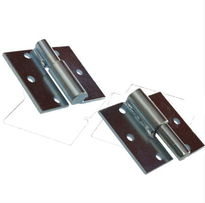 16mm links of rechts galvaniseerde de op zwaar werk berekende de scharnierhardware van de kogellagerpoort Dubbel Deurhengsel