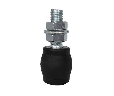 43x38mm Glijdende Rollen 6 ' X van de Poortgids 2“ 3“ 8“ Nylon Glijdende Poort Rubberwielen