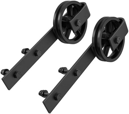De houten hardware van de het poederdiamant met een laag bedekte silde poort van het deur Zwarte Binnenlandse ijzer