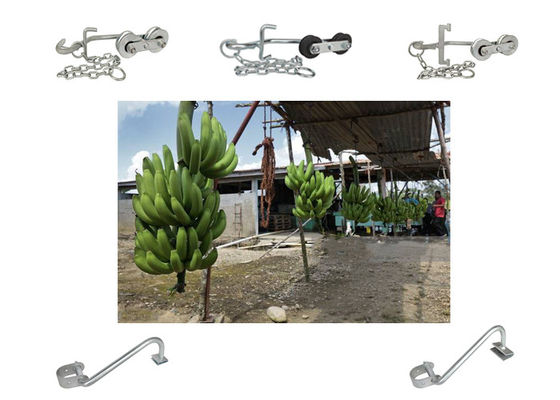150kg-220KG de banaan haakt Hangende Rollen voor Gemakkelijk Vervoersmateriaal vast