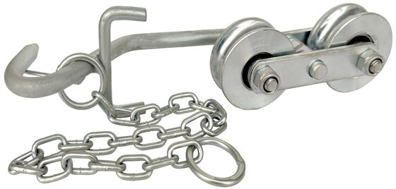 Van het het Systeemstaal van de kabelbaanbanaan Nylon de Hangerrol voor Landbouwbedrijf