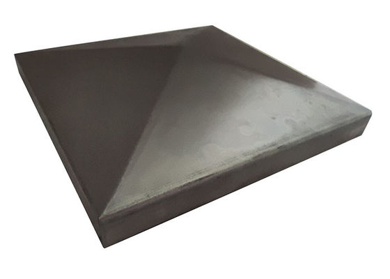 Ijzer 1“ 1 2“ 3“ Vierkante Omheining Post Caps 100 X 100mm 115mm 120mm zonder Gaten