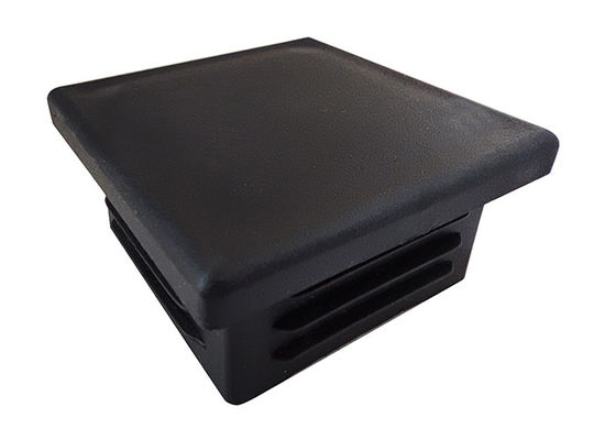 2 binnen. X 2 binnen. Zwart Vierkant Plastic Postglb voor Omheining 50mmx50mm 100mmx100mm