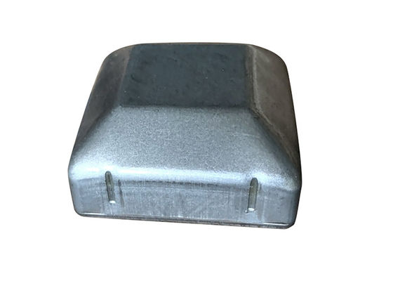 1,5 Duim 2 1/2 Duim 1 1/2“ Vierkante Metaal Postkappen 5 X 5 3 X 3 4 X 4 met Hals