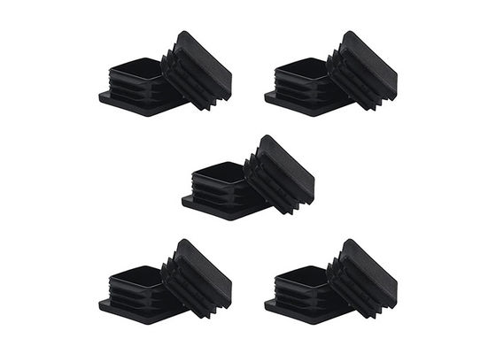 2 binnen. X 2 binnen. Zwart Vierkant Plastic Postglb voor Omheining 50mmx50mm 100mmx100mm