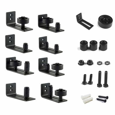 8 in 1 van de de Bodemrol van de Staldeurhardware van de Vloergidsen Regelbare de Vloermuur zet op